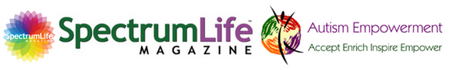 Spectrum Life Magazine and Autism Empowerment logos. Clicking will take you to Spectrum Life Resource Directory